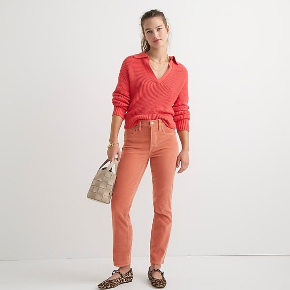 J Crew vintage slim straight corduroy pants